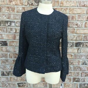 NWT HELENE London Zoe Trumpet Sleeve Jacket SV